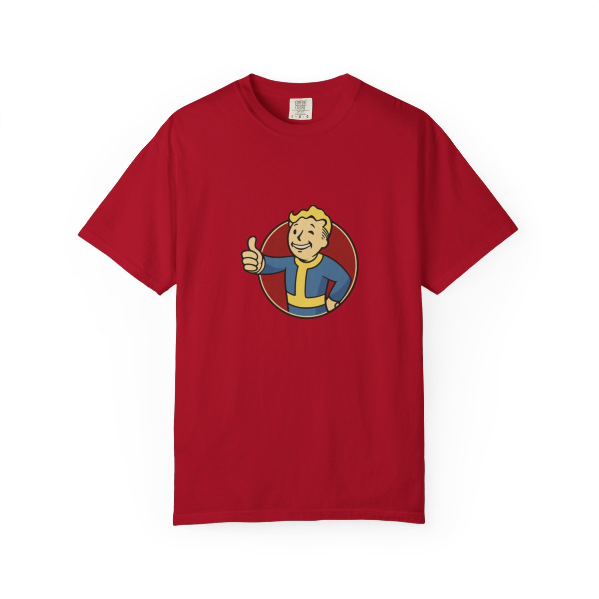 Fallout Vault Boy Retro Wasteland T-Shirt - alternate angle 5, merchandise