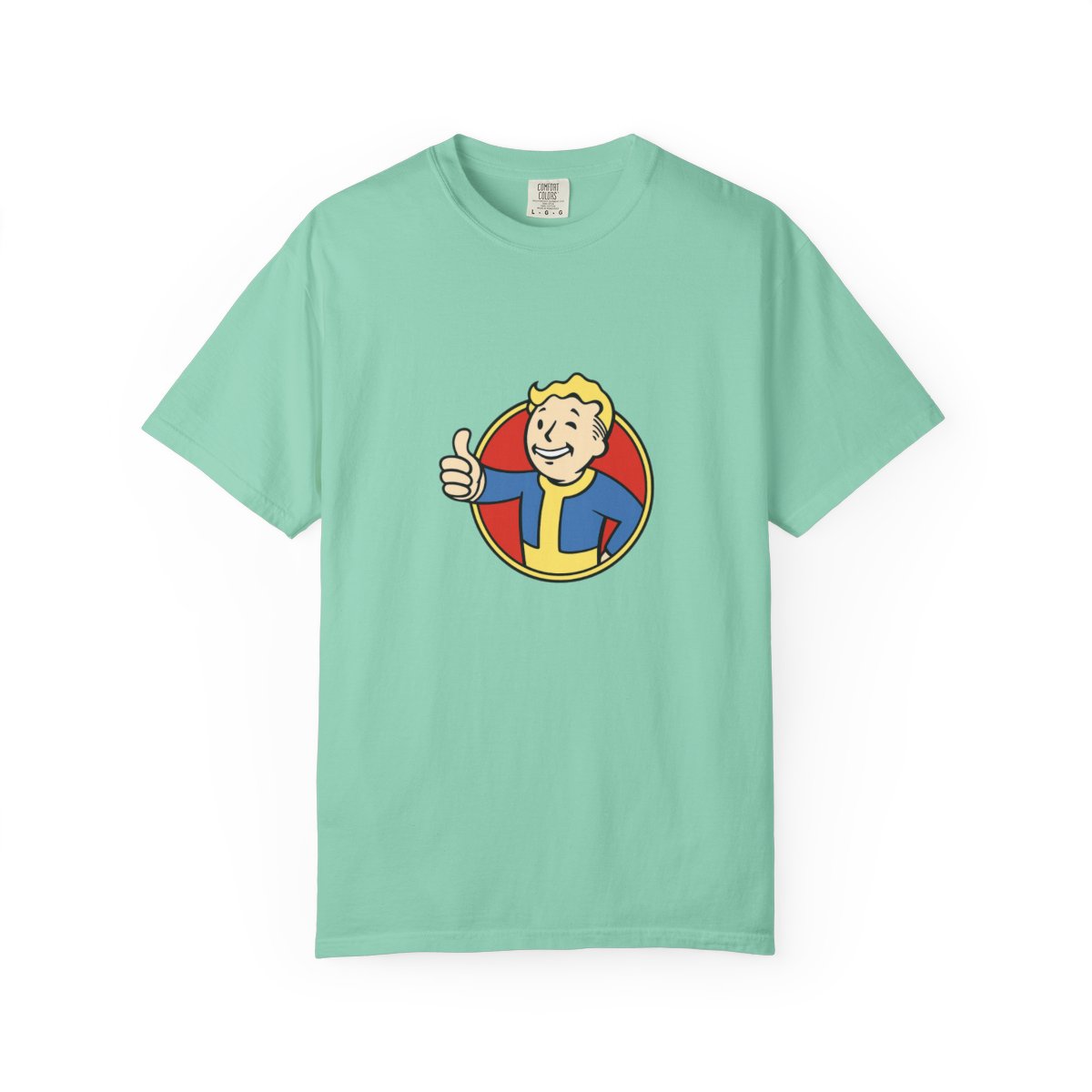 Fallout Vault Boy Thumbs-Up T-Shirt - alternate angle 4, merchandise
