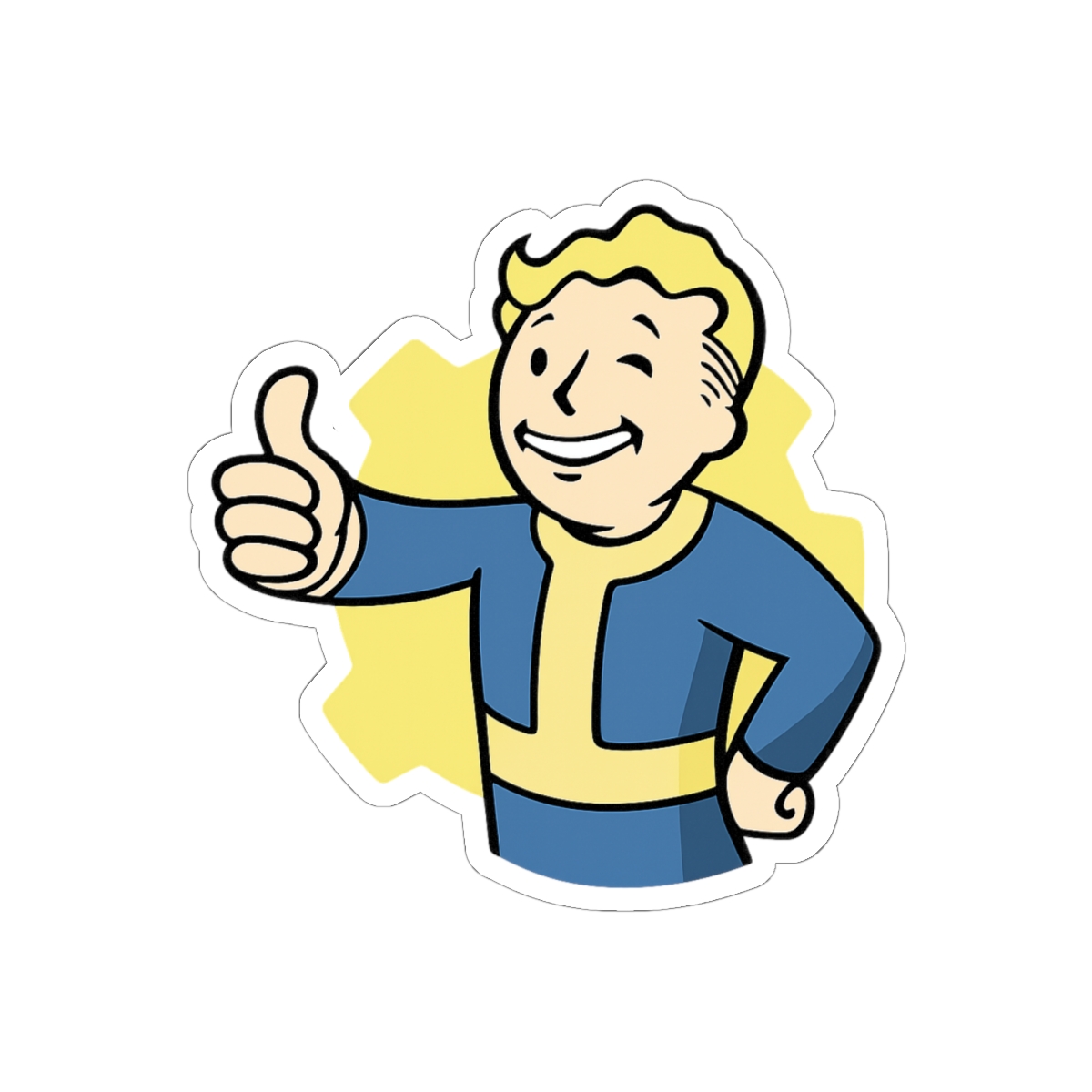 Fallout Wasteland Sticker | Bold Vinyl Decal