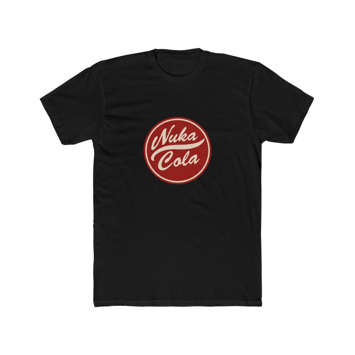 Distressed Nuka Cola Logo | Fallout Tee, Nuka Cola Shirt, Gamer Gift - alternate angle 3, merchandise