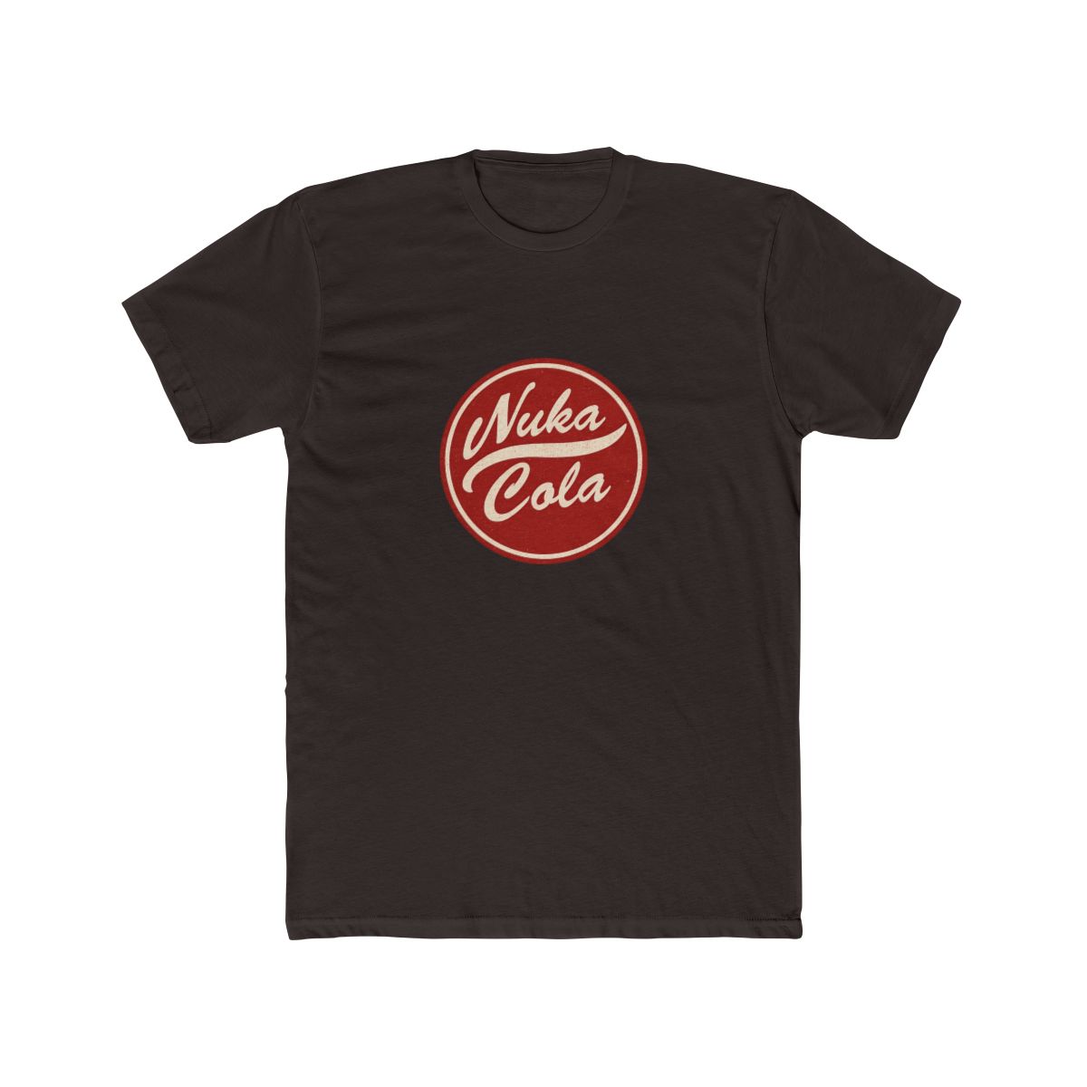 Distressed Nuka Cola Logo | Fallout Tee, Nuka Cola Shirt, Gamer Gift - alternate angle 2, merchandise