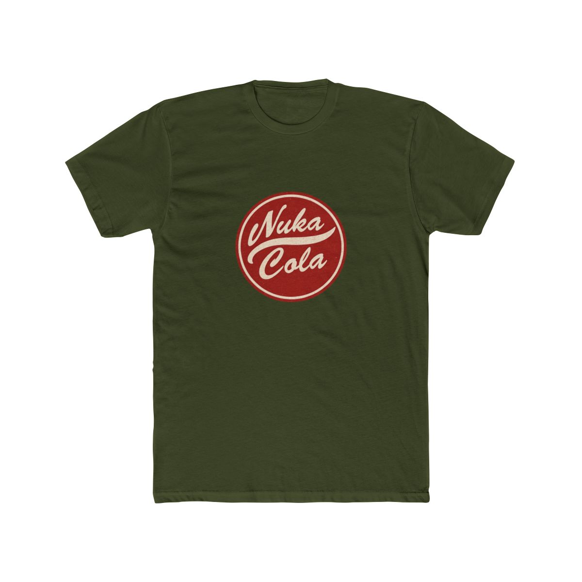 Distressed Nuka Cola Logo | Fallout Tee, Nuka Cola Shirt, Gamer Gift - alternate angle 5, merchandise