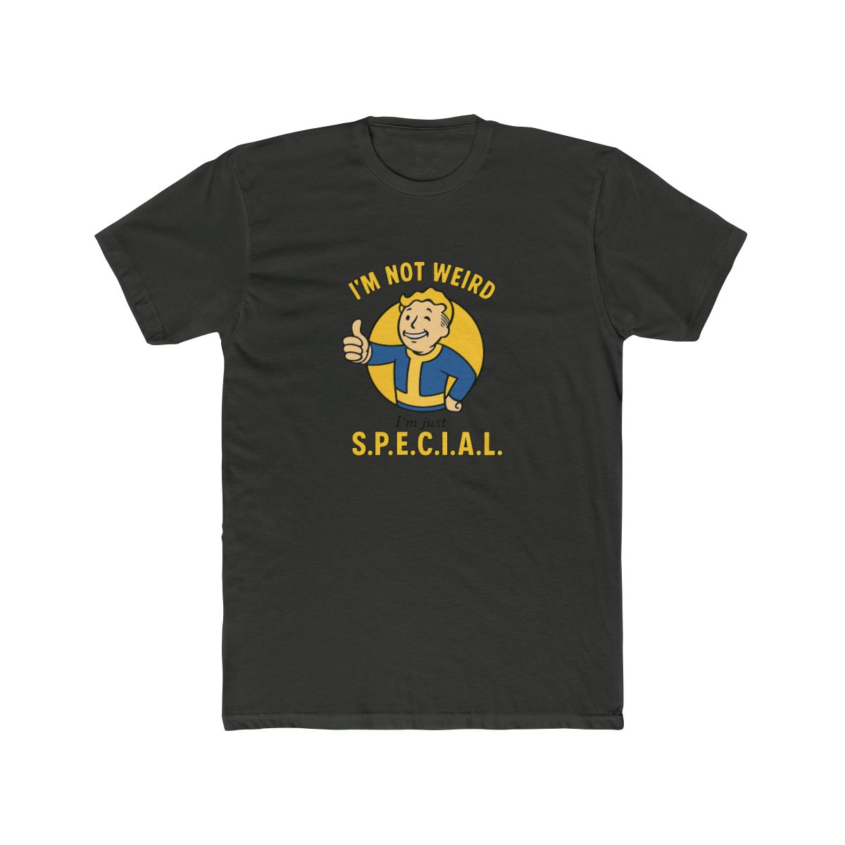 SPECIAL Vault Boy Thumbs Up | Fallout Fan Tee, S.P.E.C.I.A.L Shirt, Gamer Gift - alternate angle 5, merchandise