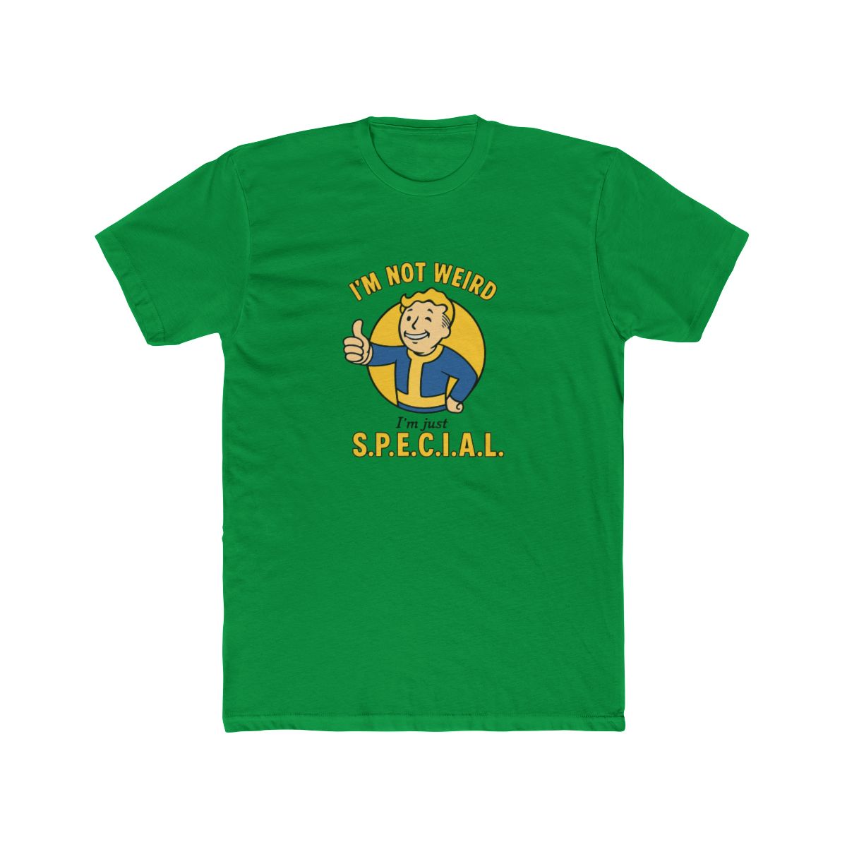 SPECIAL Vault Boy Thumbs Up | Fallout Fan Tee, S.P.E.C.I.A.L Shirt, Gamer Gift - alternate angle 2, merchandise