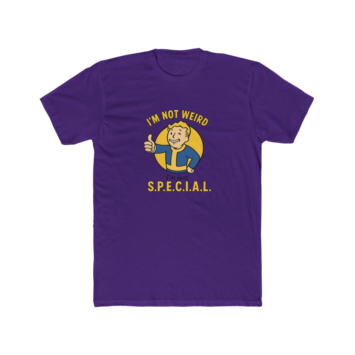 SPECIAL Vault Boy Thumbs Up | Fallout Fan Tee, S.P.E.C.I.A.L Shirt, Gamer Gift - alternate angle 4, merchandise