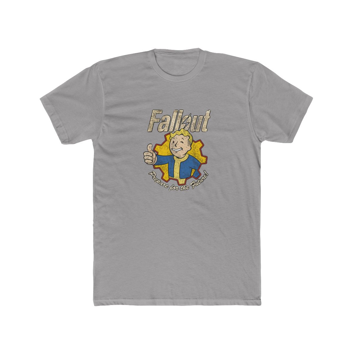 Fallout Video Game Prepare for The Future Vault Boy T Shirt - alternate angle 2, merchandise