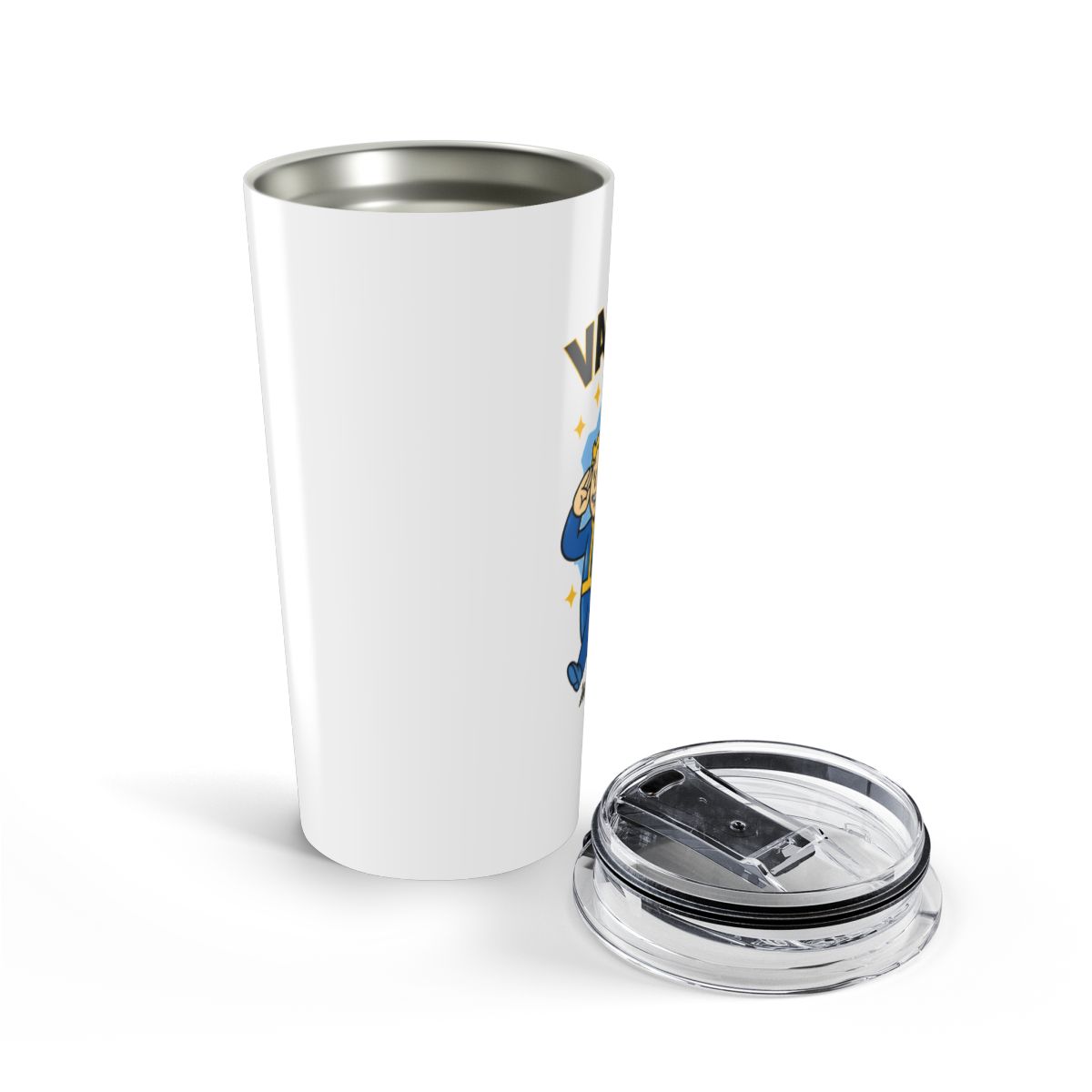 Fallout - Vault Boy Stainless Steel Insulated Tumbler - alternate angle 4, merchandise