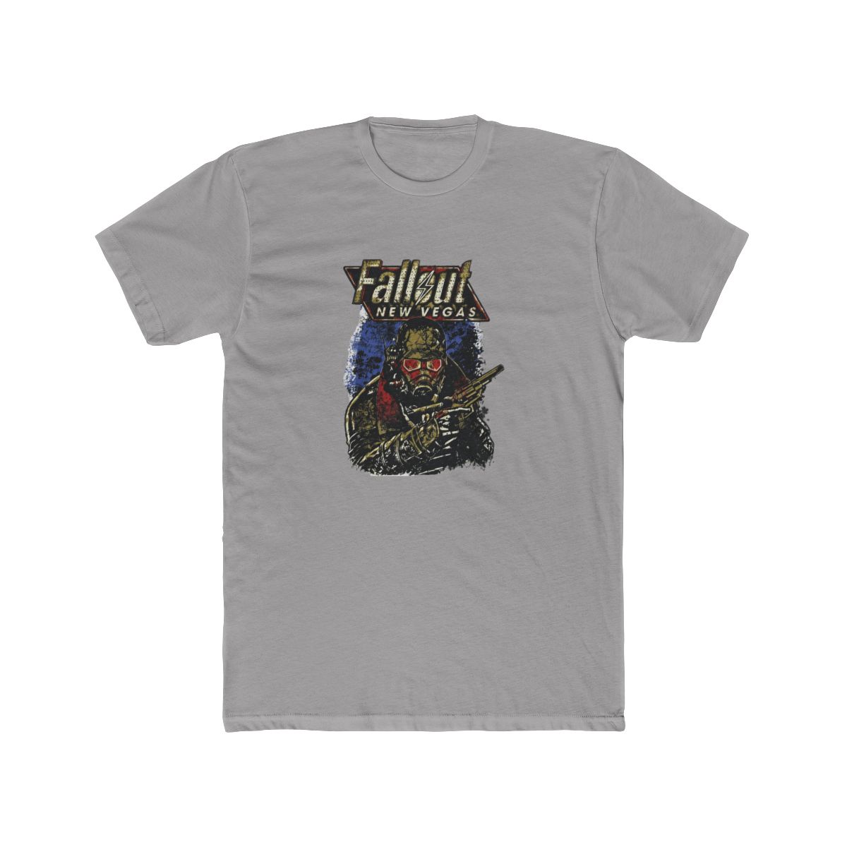 Fallout New Vegas Ranger Vintage Distressed Video Game T Shirt