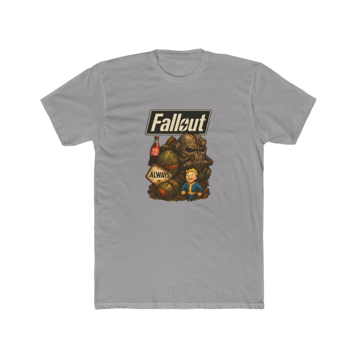 Fallout "T word box colourful" Unisex Tee - Official T-Shirts merchandise