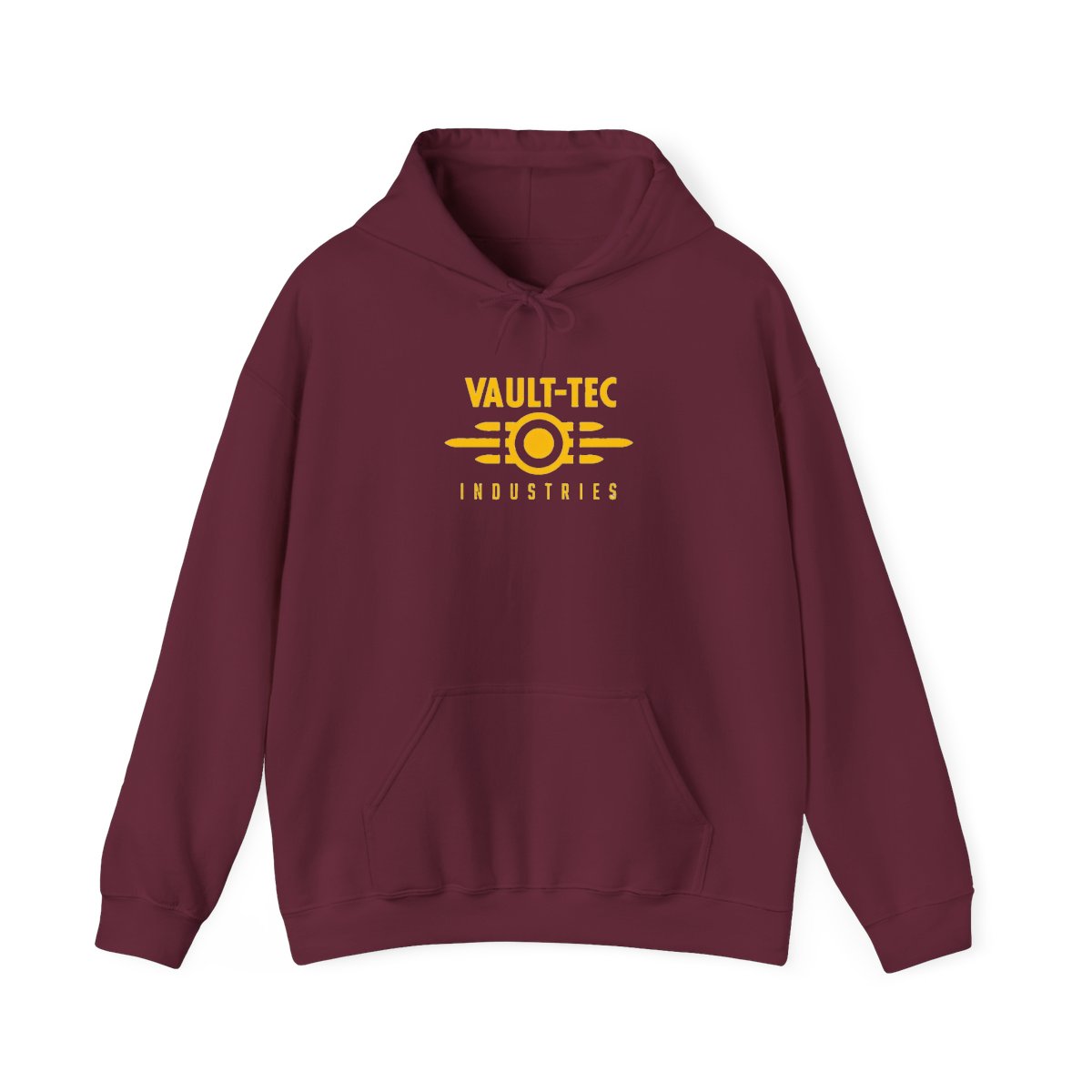 Fallout Vault-Tec Yellow Logo Hoodie - Customisable - alternate angle 4, merchandise