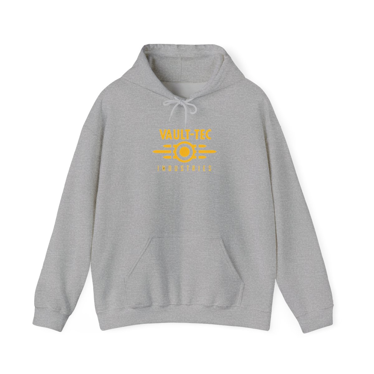 Fallout Vault-Tec Yellow Logo Hoodie - Customisable - alternate angle 3, merchandise