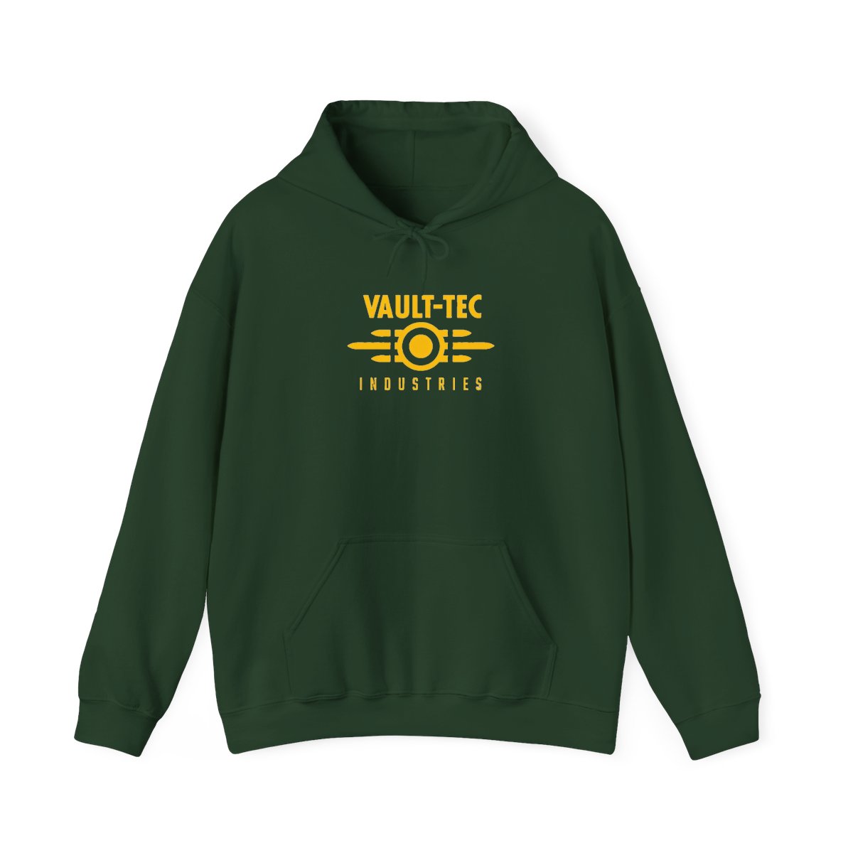 Fallout Vault-Tec Yellow Logo Hoodie - Customisable - alternate angle 5, merchandise