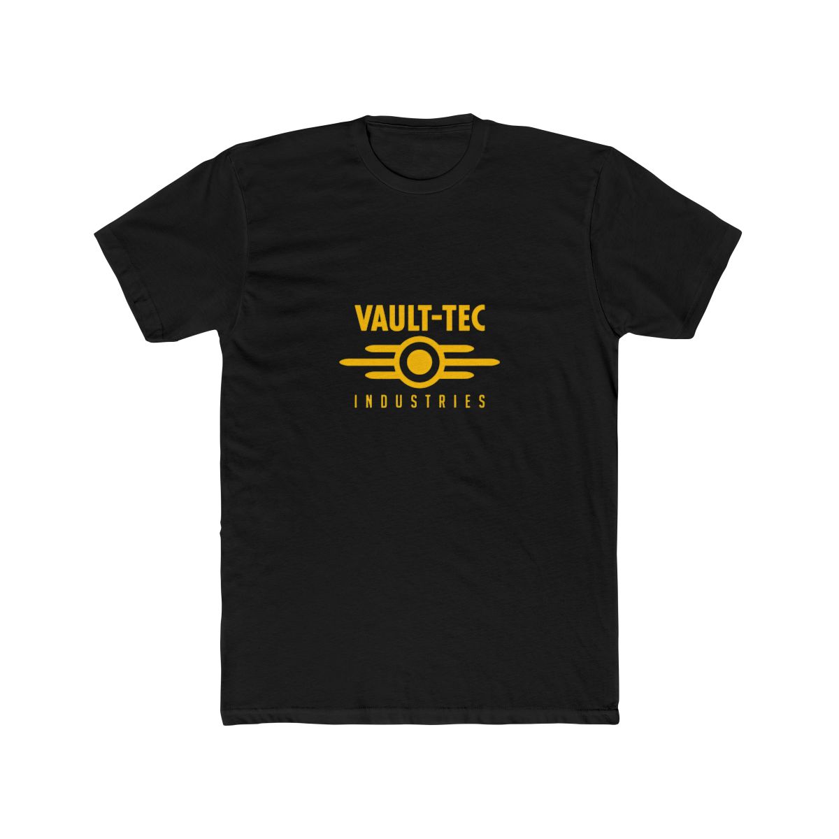 Fallout Vault-Tec Yellow Logo Ladies T Shirt - Customisable