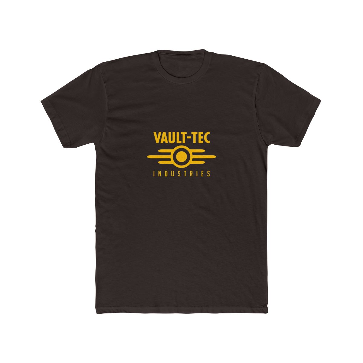 Fallout Vault-Tec Yellow Logo Ladies T Shirt - Customisable - alternate angle 2, merchandise