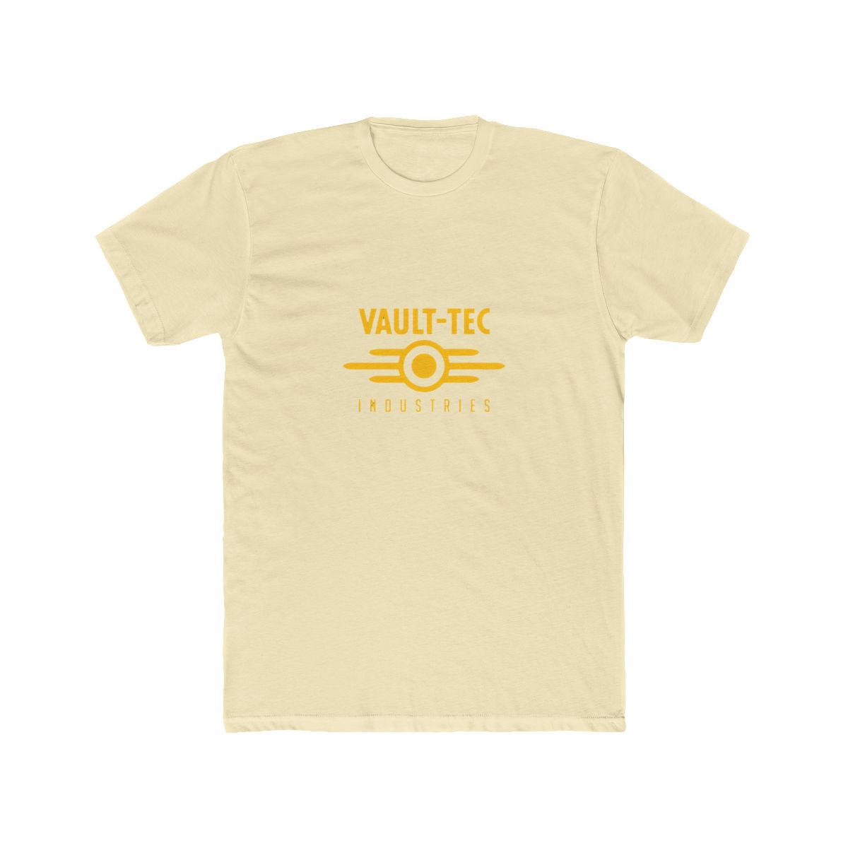 Fallout Vault-Tec Yellow Logo Ladies T Shirt - Customisable - alternate angle 5, merchandise