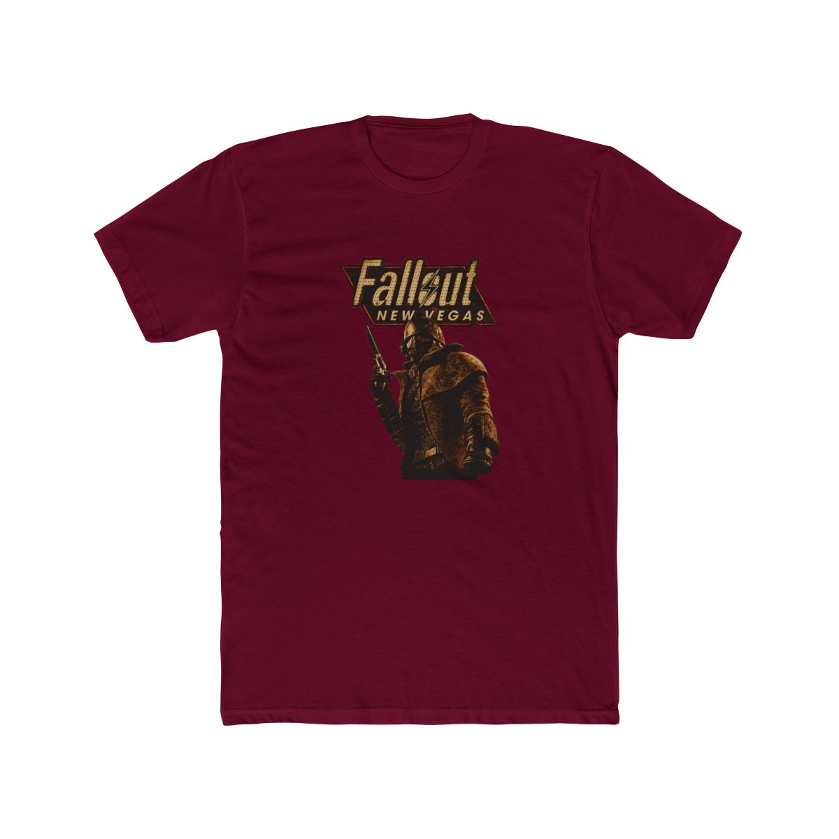 Retro New Vegas T Shirt, Gamer Ghoul Tee - Official T-Shirts merchandise