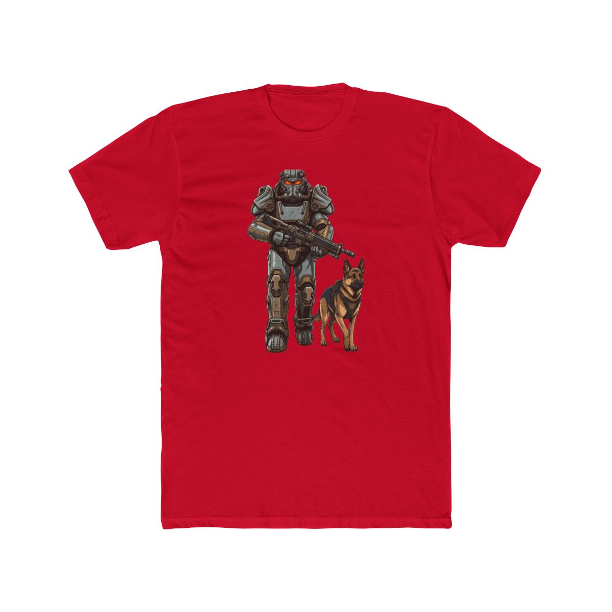 Fallout Brotherhood of Steel Soldier T Shirt - alternate angle 3, merchandise