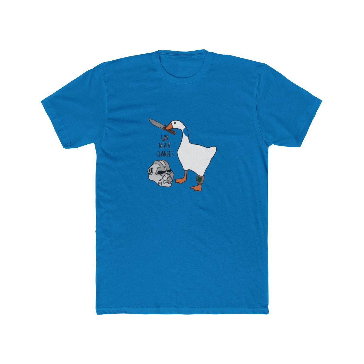 War Never Changes T Shirt - alternate angle 2, merchandise