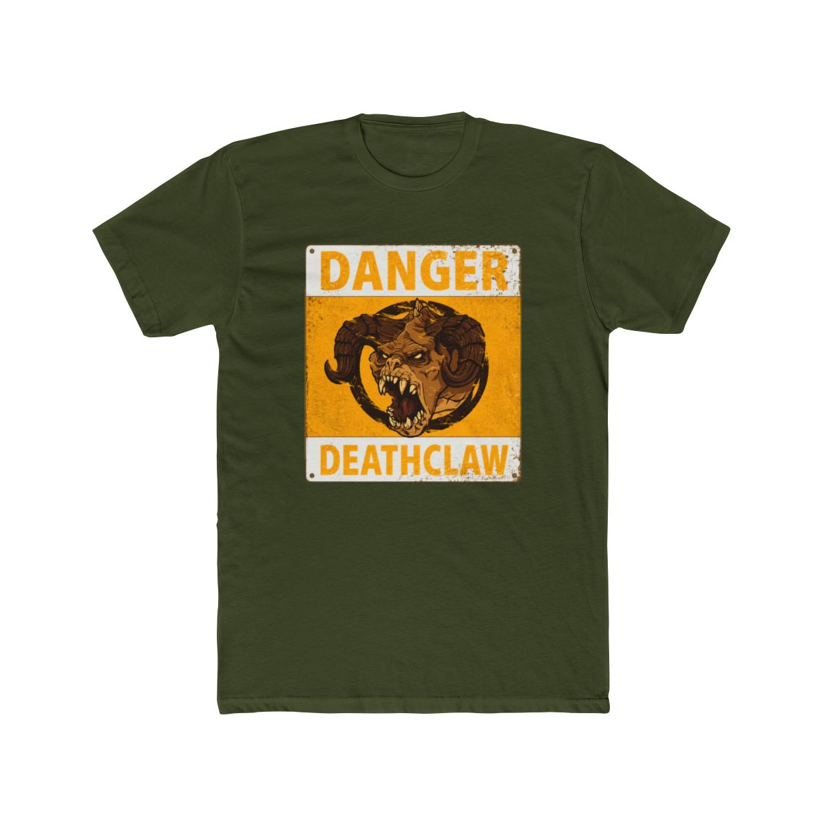Danger, Deathclaw T Shirt - alternate angle 5, merchandise