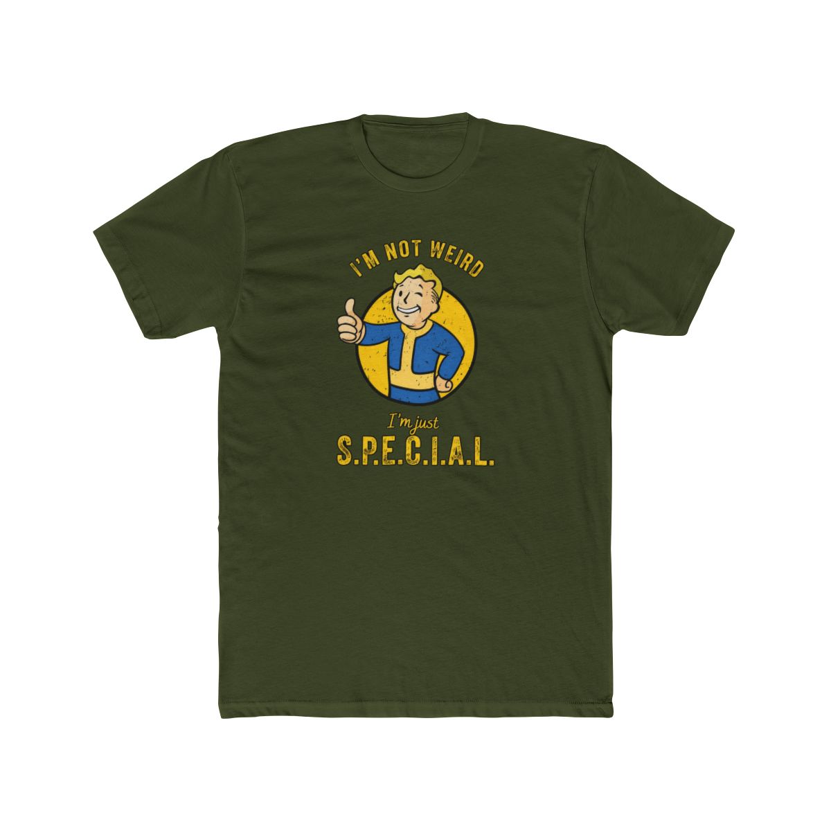 Fallout S.P.E.C.I.A.L., Heavyweight Crewneck T Shirt - alternate angle 5, merchandise