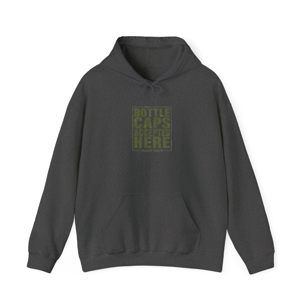Fallout "Bottle Caps Accepted Here" Hoodie - alternate angle 4, merchandise
