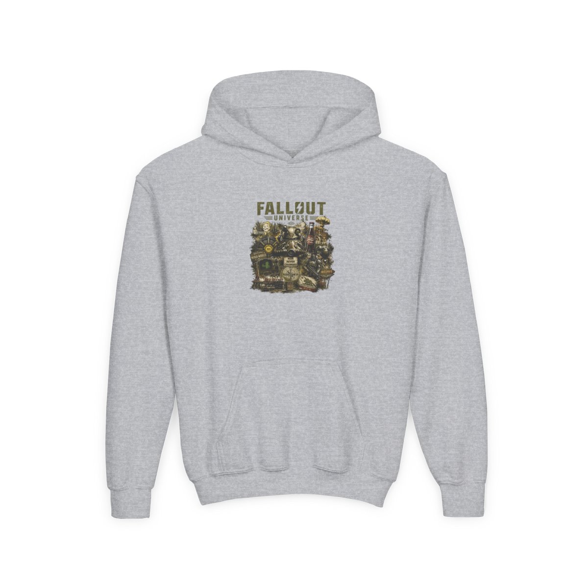 Fallout "Fallout Universe" Kids Hoodie - alternate angle 3, merchandise
