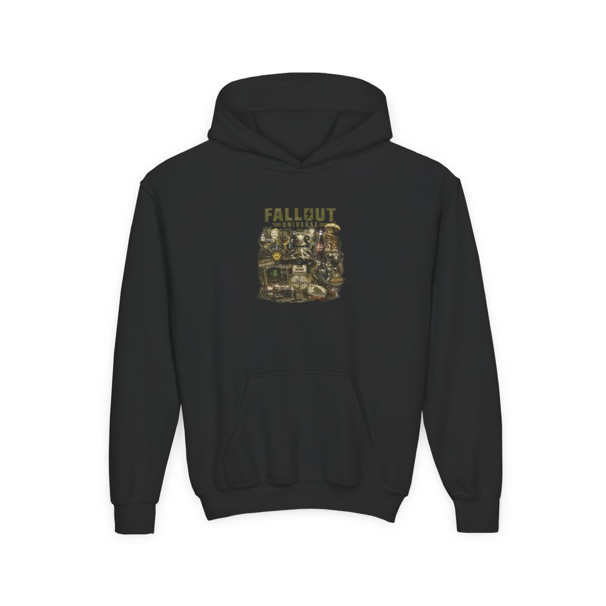 Fallout "Fallout Universe" Kids Hoodie - alternate angle 2, merchandise