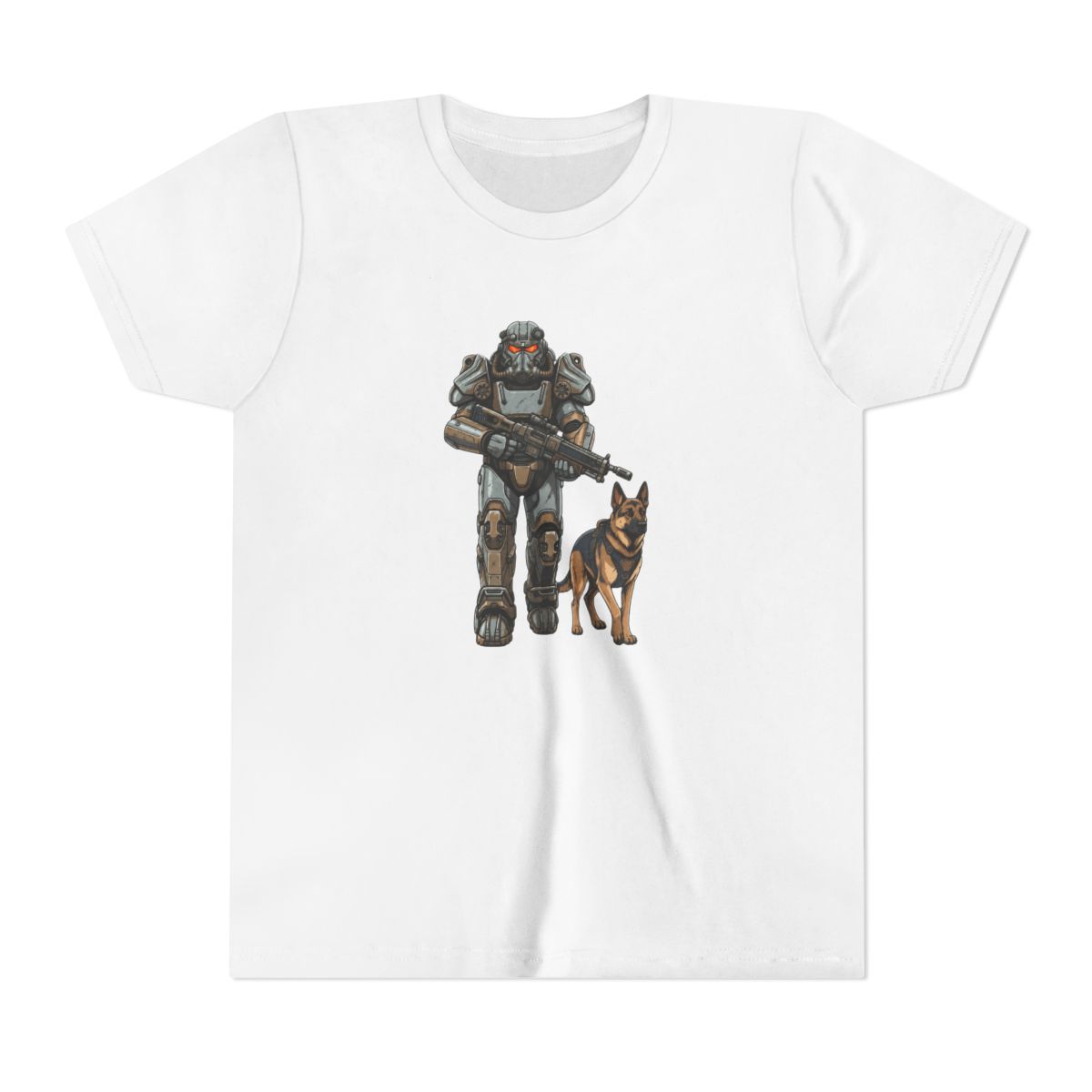 Fallout Brotherhood of Steel Soldier Kids T Shirt