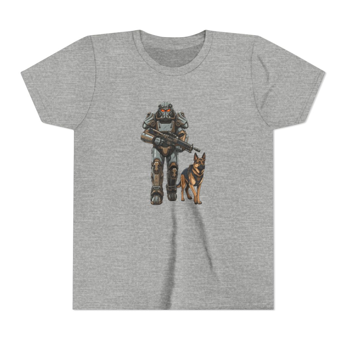 Fallout Brotherhood of Steel Soldier Kids T Shirt - alternate angle 5, merchandise