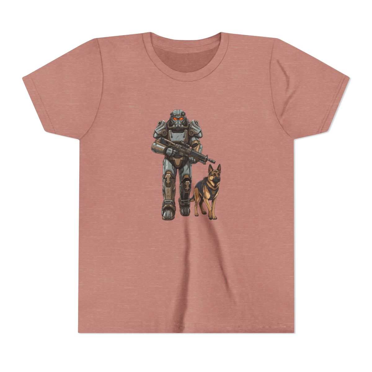 Fallout Brotherhood of Steel Soldier Kids T Shirt - alternate angle 2, merchandise