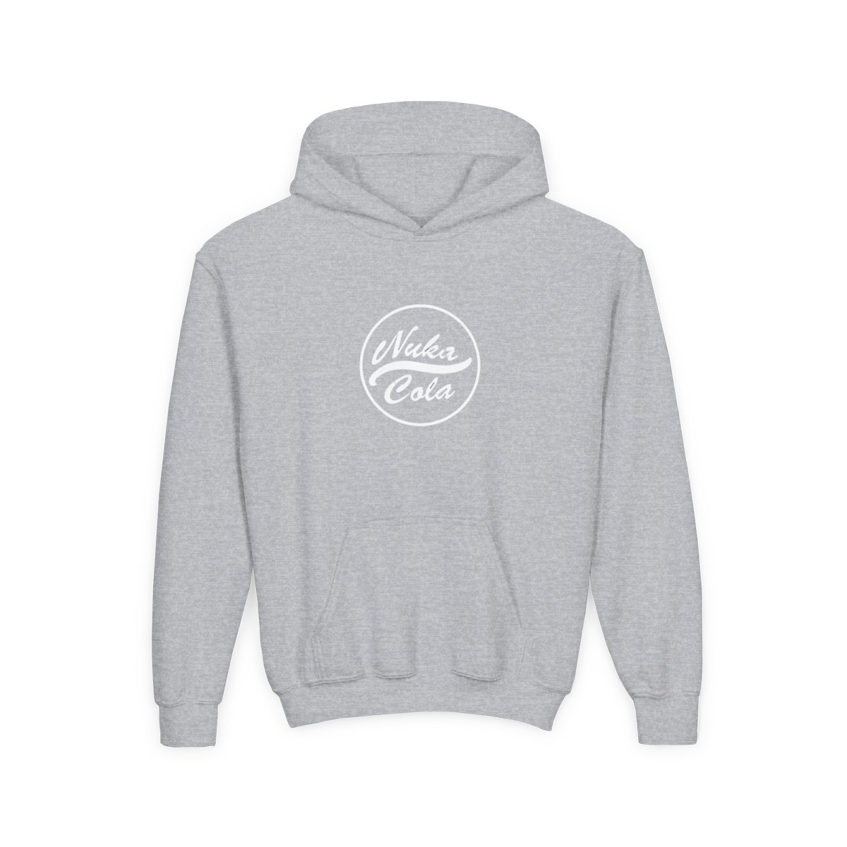 Fallout Kids Hoodie, Red / Black Nuka Cola Logo - alternate angle 2, merchandise