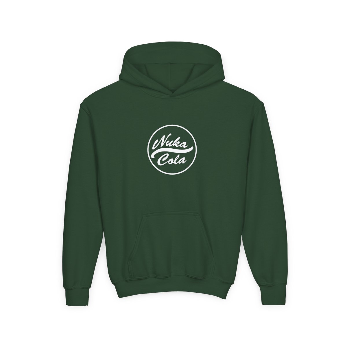Fallout Kids Hoodie, Red / Black Nuka Cola Logo - alternate angle 3, merchandise