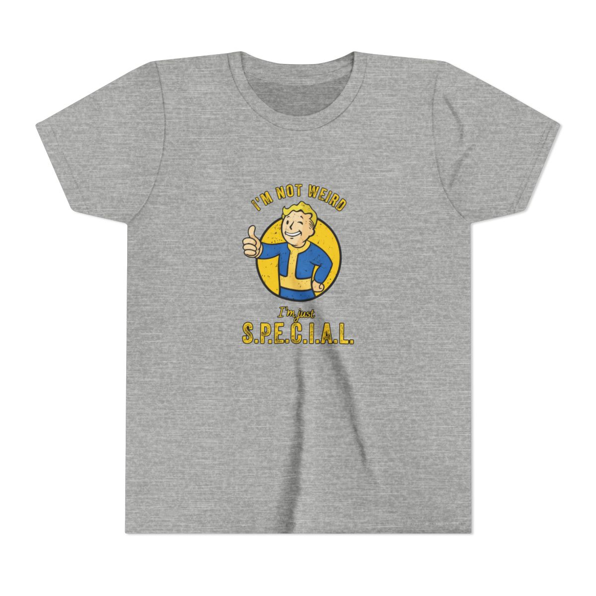 Fallout S.P.E.C.I.A.L., Heavyweight Crewneck Kids T Shirt