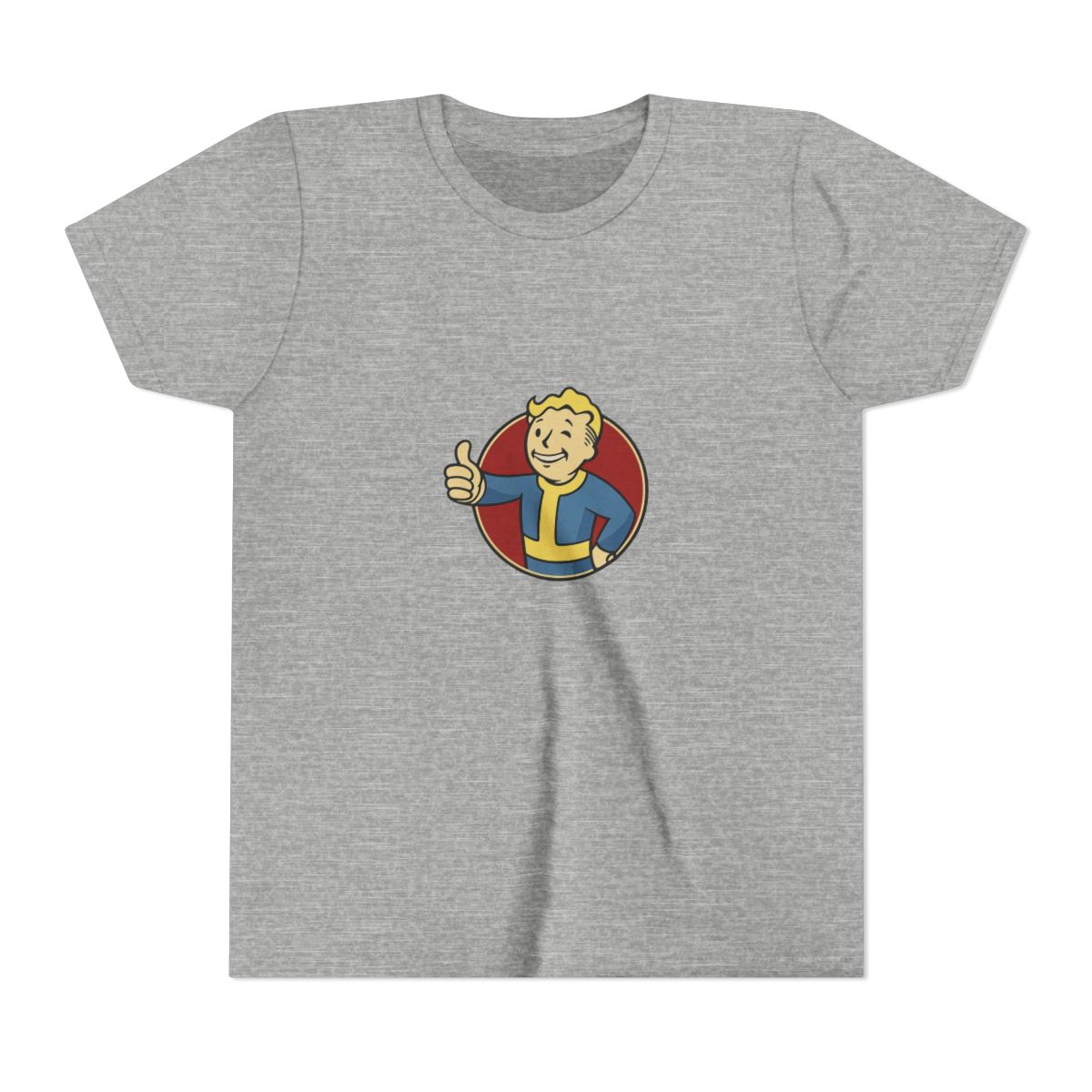 Fallout Vault Boy Retro Wasteland Kids T-Shirt - alternate angle 4, merchandise