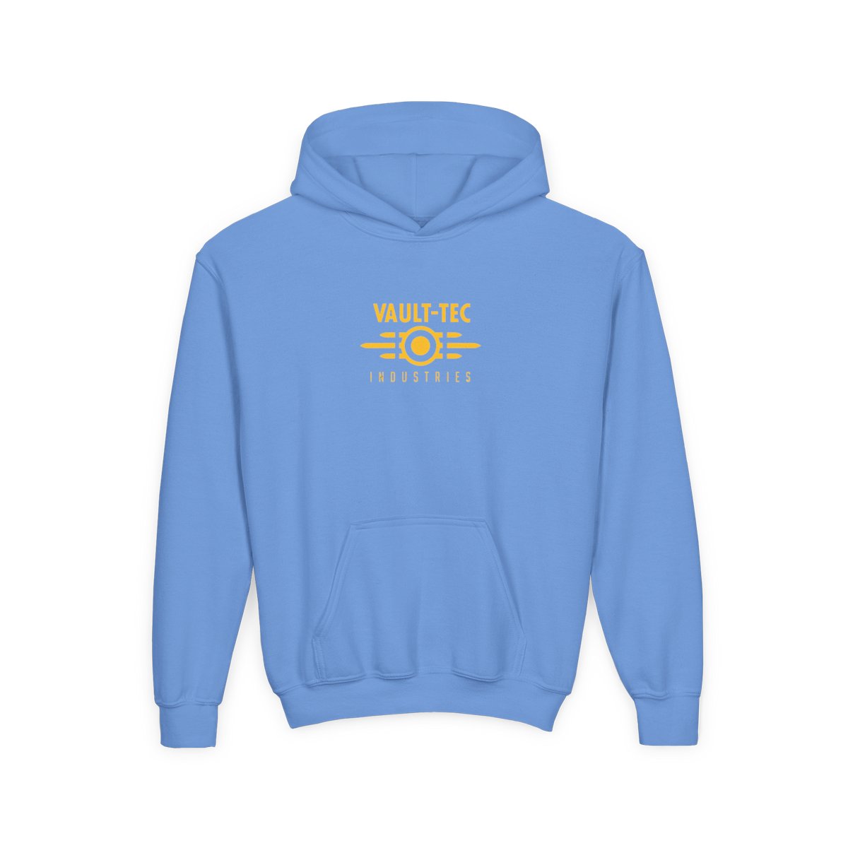 Fallout Vault-Tec Yellow Logo Kids Hoodie - Customisable - alternate angle 5, merchandise