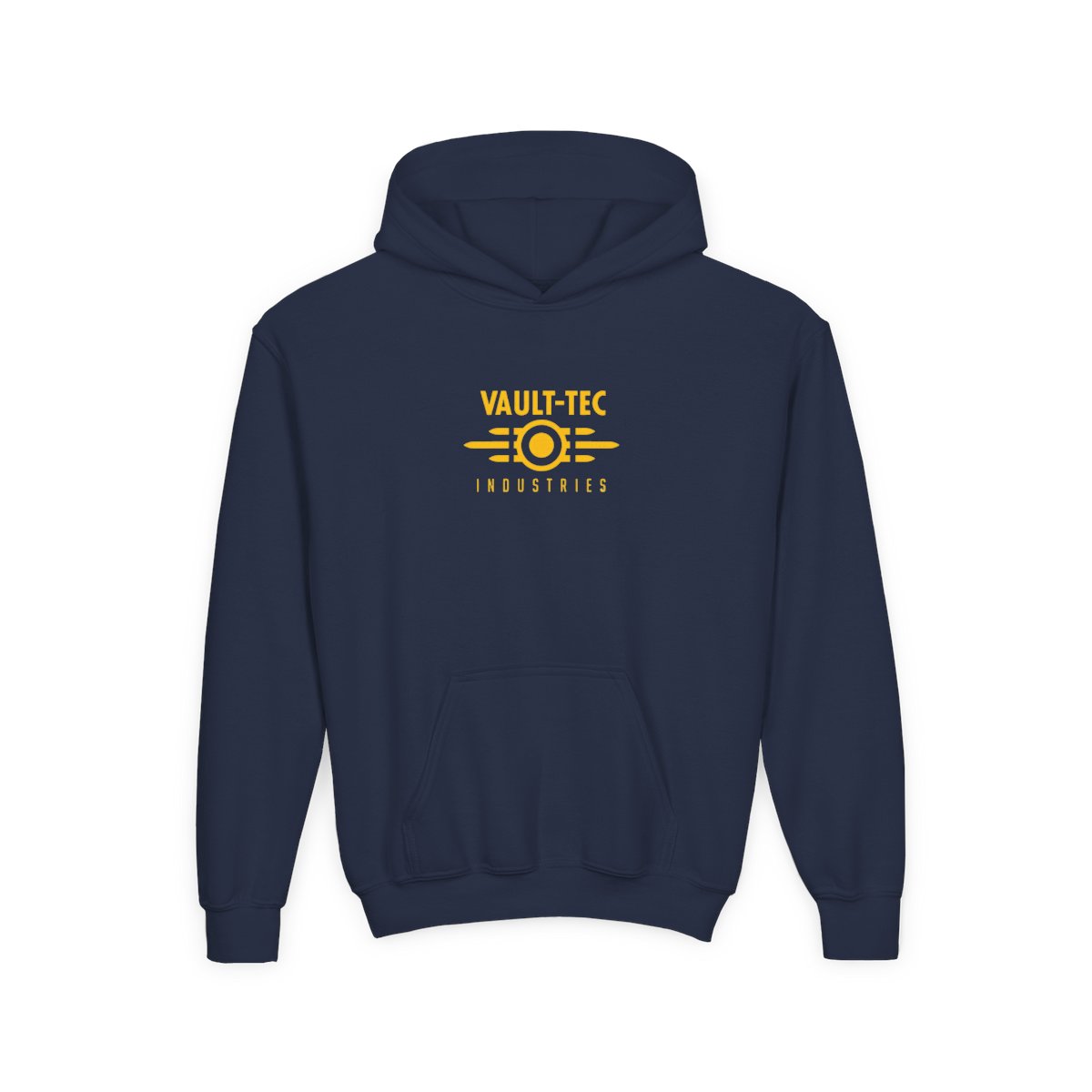 Fallout Vault-Tec Yellow Logo Kids Hoodie - Customisable