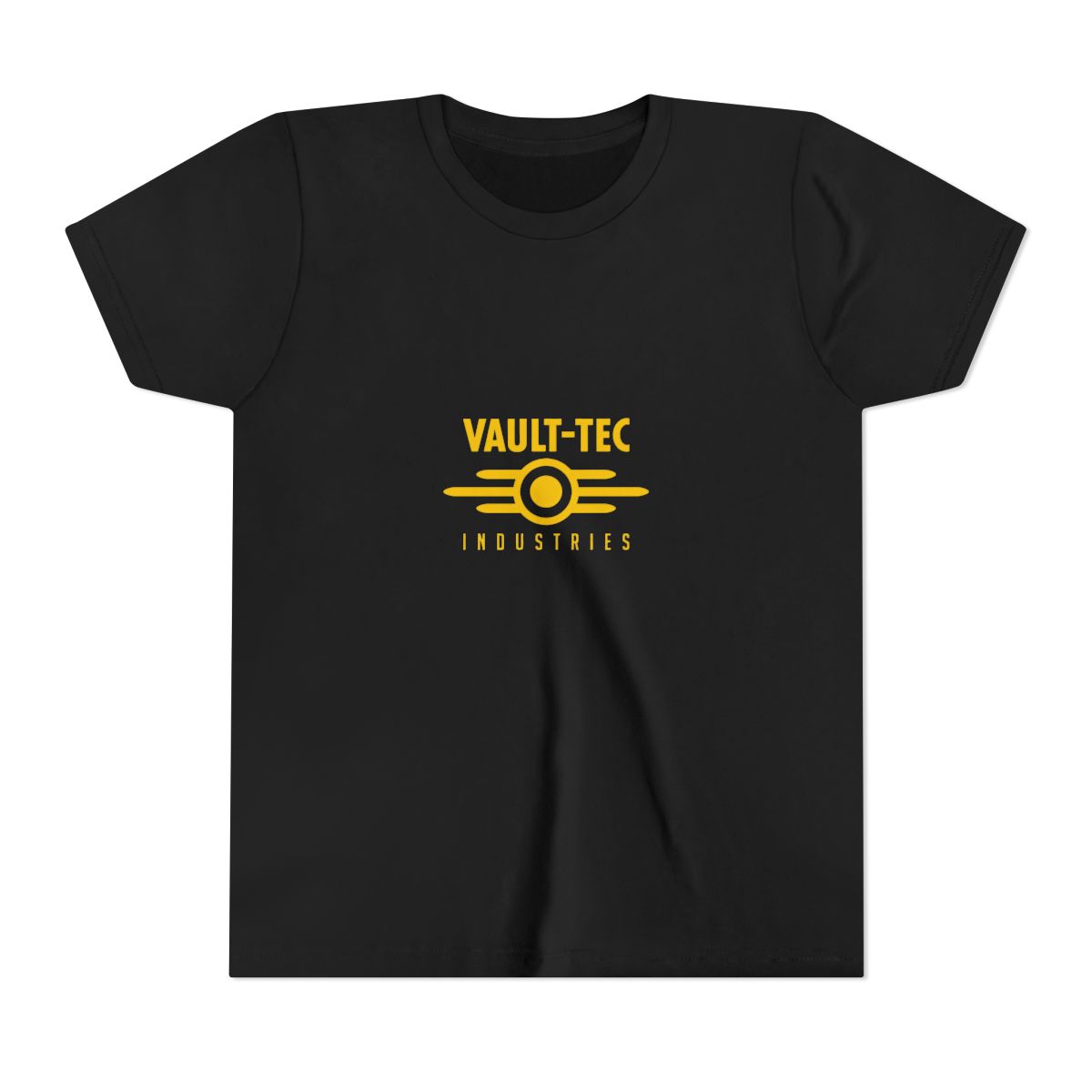 Fallout Vault-Tec Yellow Logo Ladies Kids T Shirt - Customisable