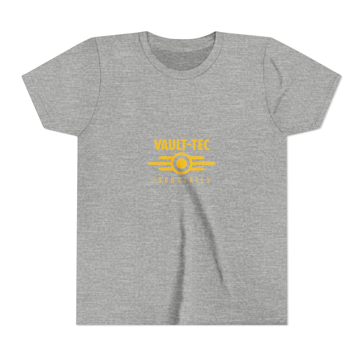 Fallout Vault-Tec Yellow Logo Ladies Kids T Shirt - Customisable - alternate angle 5, merchandise
