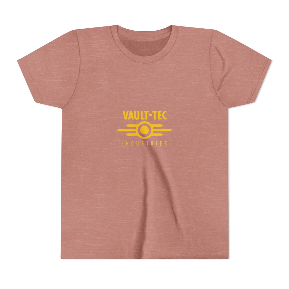 Fallout Vault-Tec Yellow Logo Ladies Kids T Shirt - Customisable - alternate angle 2, merchandise