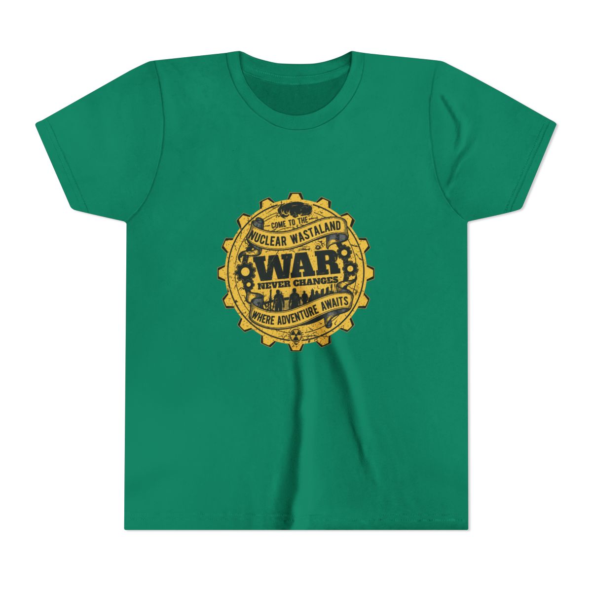 Nuclear Wasteland Tourist Kids T Shirt - alternate angle 4, merchandise