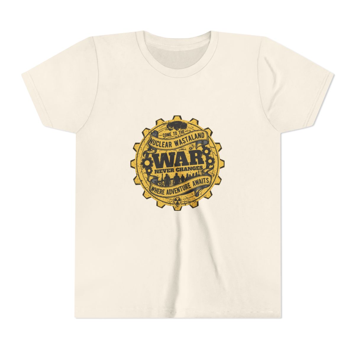 Nuclear Wasteland Tourist Kids T Shirt - alternate angle 3, merchandise