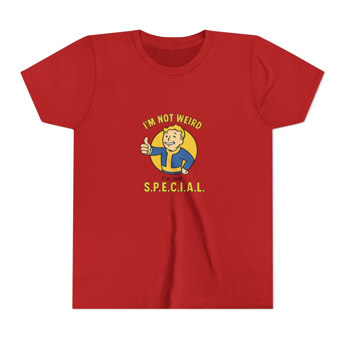 SPECIAL Vault Boy Thumbs Up | Fallout Fan Tee, S.P.E.C.I.A.L Shirt, Gamer Gift (Kids)
