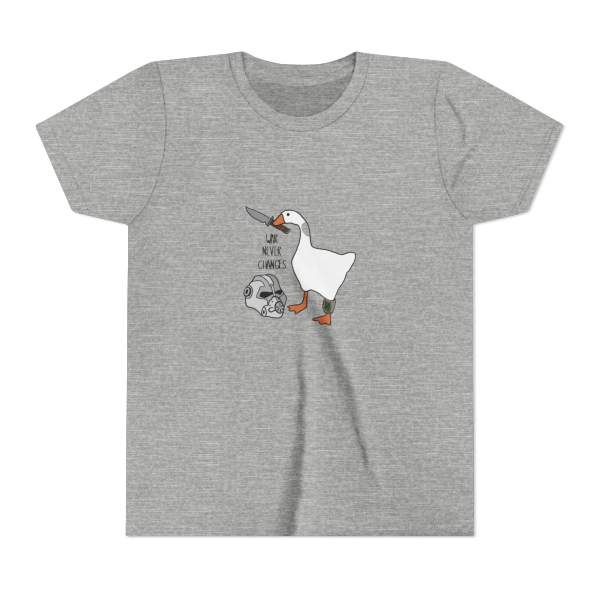 War Never Changes Kids T Shirt - alternate angle 3, merchandise