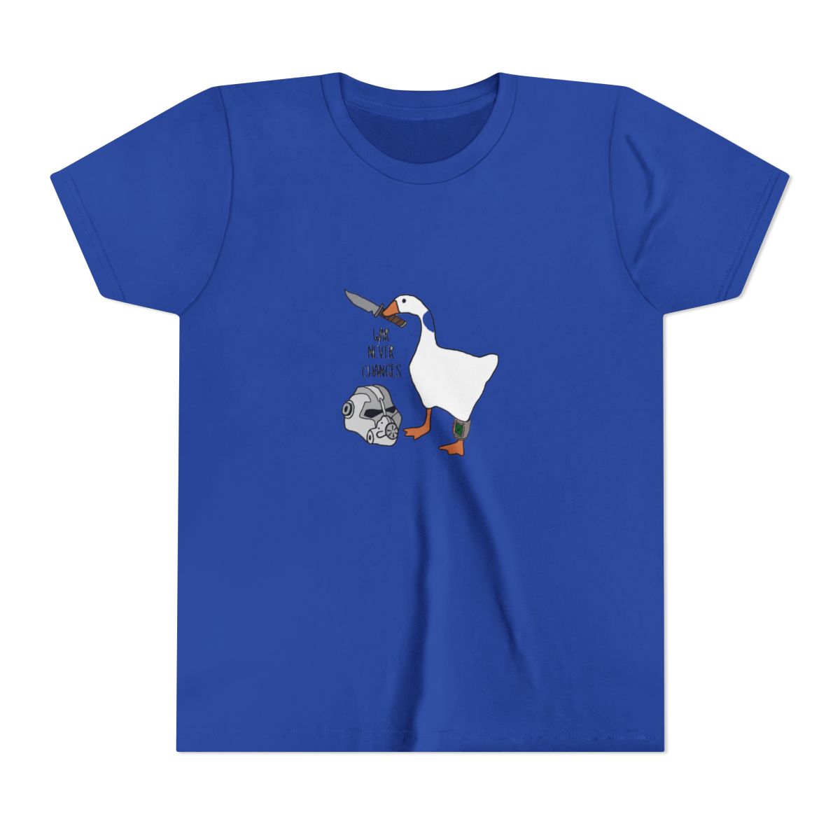 War Never Changes Kids T Shirt - alternate angle 4, merchandise