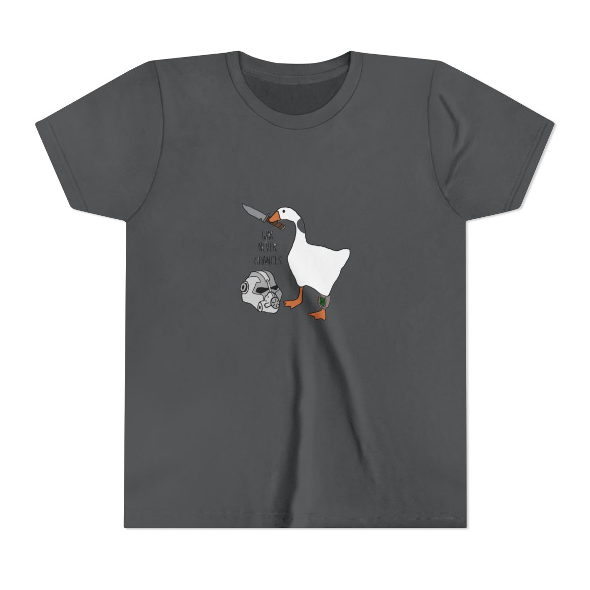 War Never Changes Kids T Shirt - alternate angle 5, merchandise